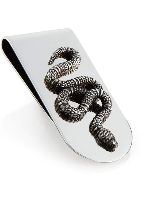 gucci money clip leather|gucci money clip snake.